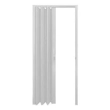 Porta Sanfonada de PVC 2,10 X 0,60m Branca - FORTLEV Porta Sanfonada de PVC 2,10 X 0,60m Branca - FORTLEV