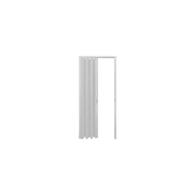 Porta Sanfonada de PVC 2,10 X 0,60m Branca - FORTLEV Porta Sanfonada de PVC 2,10 X 0,60m Branca - FORTLEV