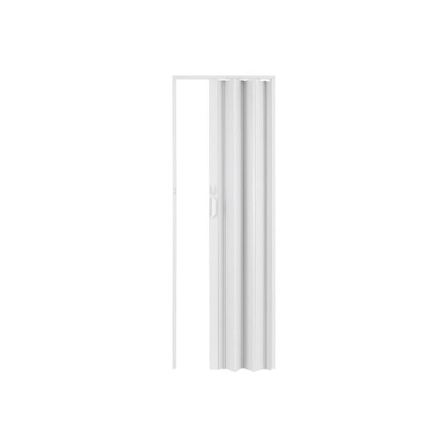 Porta Sanfonada de PVC 2,10 X 0,90m Branca - Fortlev Porta Sanfonada de PVC 2,10 X 0,90m Branca - Fortlev
