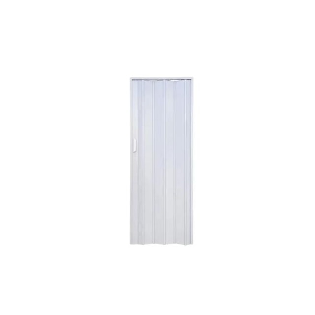 Porta Sanfonada de PVC 2,10 X 0,90m Branca - Fortlev Porta Sanfonada de PVC 2,10 X 0,90m Branca - Fortlev