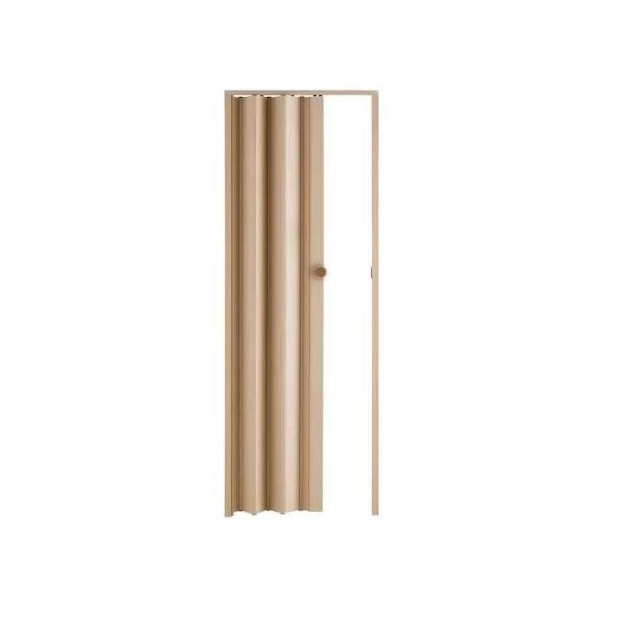 Porta Sanfonada Easy Lock Bege 2,10 X 0,70m - Araforros Porta Sanfonada Easy Lock Bege 2,10 X 0,70m - Araforros