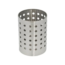 Porta Talheres Redondo em Aço Inoxidável 13cm Mimo Style Porta Talheres Redondo em Aço Inoxidável 13cm Mimo Style