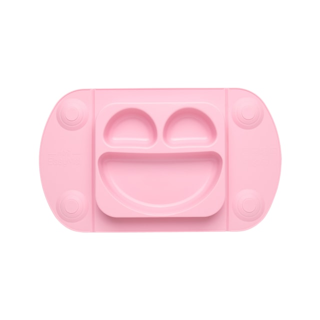 Prato De Silicone Portátil Para Bebê Prático Mimo Style Rosa