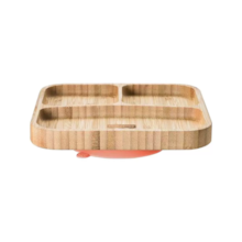 Prato Quadrado com Divisórias e Ventosa Bam N Boo 6+M Fisher Price Rosa Prato Quadrado com Divisórias e Ventosa Bam N Boo 6+M Fisher Price Rosa