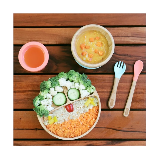 Prato Redondo com Divisórias e Ventosa Bam N Boo 6+M - Fisher Price Azul Prato Redondo com Divisórias e Ventosa Bam N Boo 6+M - Fisher Price Azul