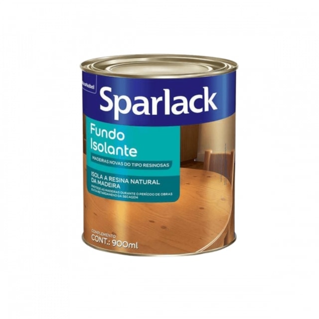 Pré-Verniz Sparlack Fundo Isolante 900ml Knotting - Coral 