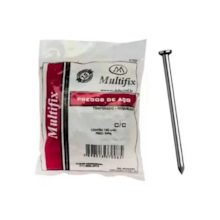 Prego de Aço Niquelado com Cabeça 18X24 1kg - MULTIFIX Prego de Aço Niquelado com Cabeça 18X24 1kg - MULTIFIX