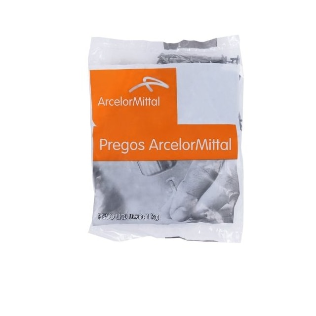 Prego Pol. 17x21 com Cabeça 1Kg - Arcelor Mittal