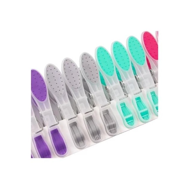 Prendedor para Roupa Emborrachado Esfrebom 12 Peças - BETTANIN Prendedor para Roupa Emborrachado Esfrebom 12 Peças - BETTANIN