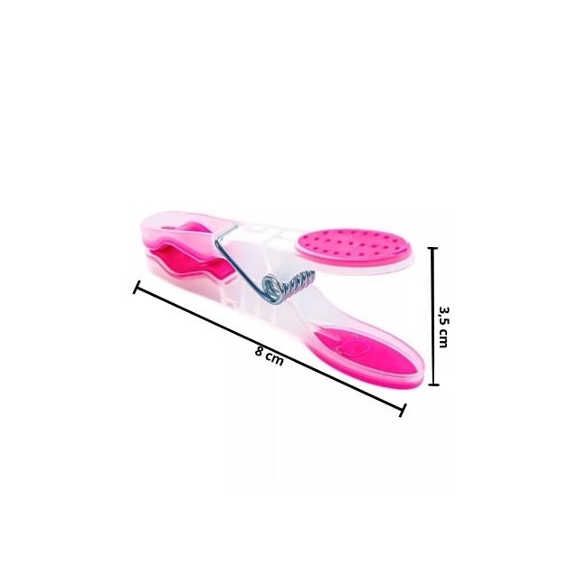 Prendedor para Roupa Emborrachado Esfrebom 12 Peças - BETTANIN Prendedor para Roupa Emborrachado Esfrebom 12 Peças - BETTANIN