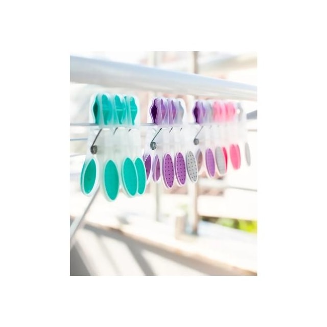 Prendedor para Roupa Emborrachado Esfrebom 12 Peças - BETTANIN Prendedor para Roupa Emborrachado Esfrebom 12 Peças - BETTANIN