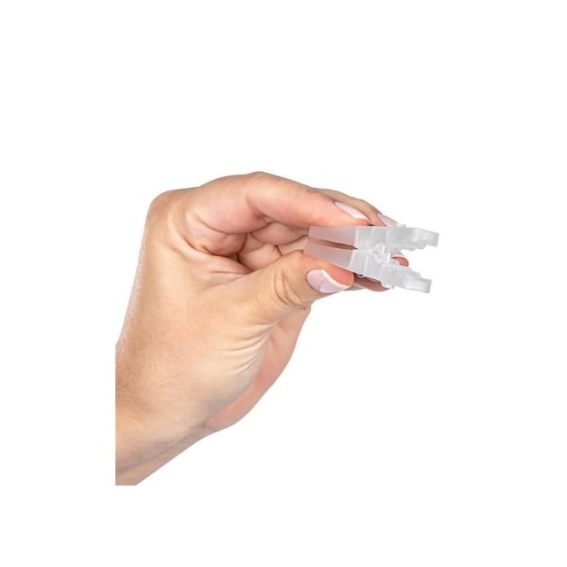 Prendedores de Plástico Transparente Esfrebom - BETTANIN Prendedores de Plástico Transparente Esfrebom - BETTANIN