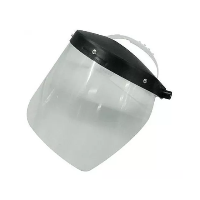 Protetor Facial Incolor 8" - CARBOGRAFITE Protetor Facial Incolor 8" - CARBOGRAFITE