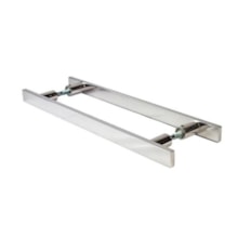 Puxador de Alumínio 40cm Barra Chata Slim Polido - Mesano Puxador de Alumínio 40cm Barra Chata Slim Polido - Mesano