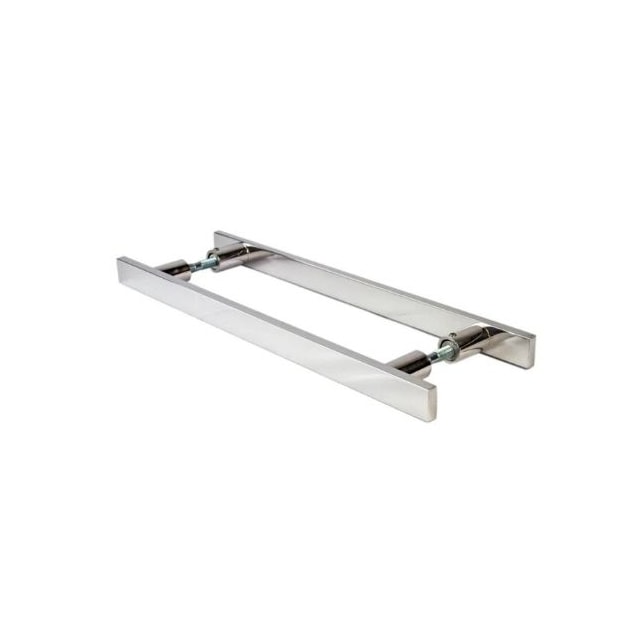 Puxador de Alumínio 40cm Barra Chata Slim Polido - Mesano Puxador de Alumínio 40cm Barra Chata Slim Polido - Mesano