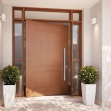 Puxador H Chapado Aço Inox 100cm - União Inox  Puxador H Chapado Aço Inox 100cm - União Inox