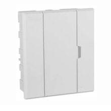 Quadro de Distribuição com Barramento para Embutir 12/16 Disjuntores - Astra Quadro de Distribuição com Barramento para Embutir 12/16 Disjuntores - Astra