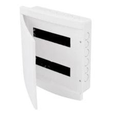 Quadro de Distribuição com Barramento para Embutir 18/24 Disjuntores - Astra Quadro de Distribuição com Barramento para Embutir 18/24 Disjuntores - Astra