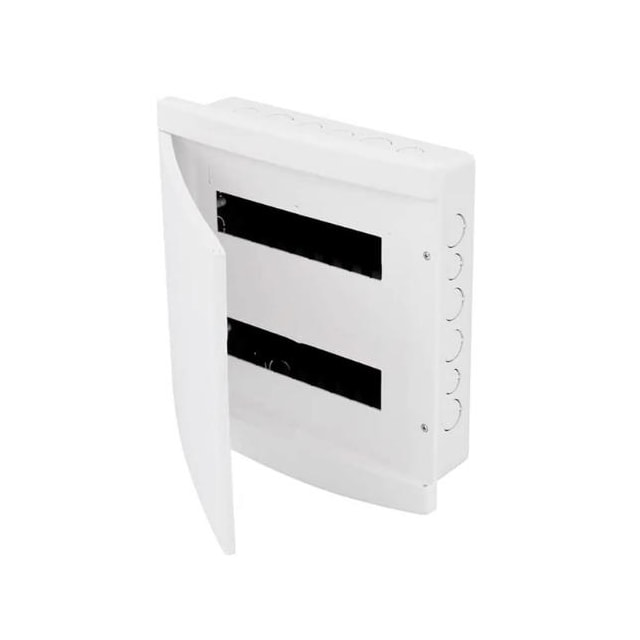 Quadro de Distribuição com Barramento para Embutir 18/24 Disjuntores - Astra Quadro de Distribuição com Barramento para Embutir 18/24 Disjuntores - Astra