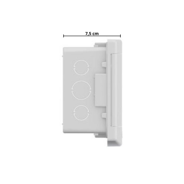 Quadro de Distribuição com Barramento para Embutir 6/8 Disjuntores - Astra