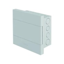 Quadro de Distribuição de Embutir 36 Disjuntores com Barramento - Amanco Quadro de Distribuição de Embutir 36 Disjuntores com Barramento - Amanco