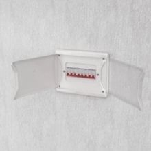 Quadro de Distribuição para Embutir 18/24 Disjuntores com Barramento - Krona Quadro de Distribuição para Embutir 18/24 Disjuntores com Barramento - Krona