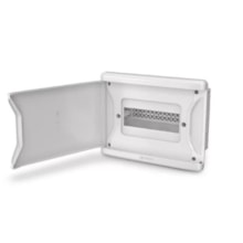 Quadro de Distribuição para Embutir com 4 Disjuntores - Krona Quadro de Distribuição para Embutir com 4 Disjuntores - Krona