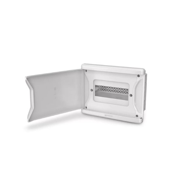 Quadro de Distribuição para Embutir com 4 Disjuntores - Krona Quadro de Distribuição para Embutir com 4 Disjuntores - Krona