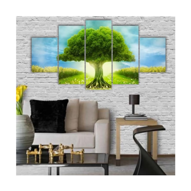 Quadro Decorativo 115x60cm Sala Quarto Arvore da Vida Quadro Decorativo 115x60cm Sala Quarto Arvore da Vida