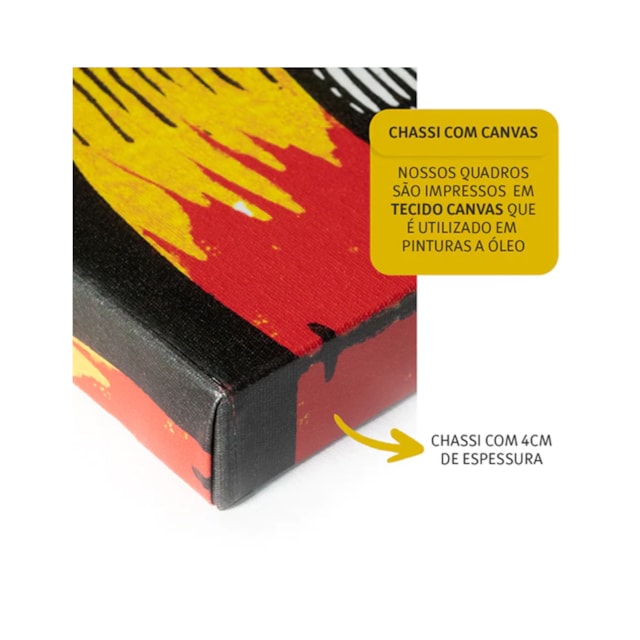 Quadro Decorativo Abstrato Blue And Silver Borda Infinita 100 x 70 cm Quadro Decorativo Abstrato Blue And Silver Borda Infinita 100 x 70 cm