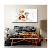 Quadro Decorativo Abstratos e Geométricos Clean Dynamic Borda Infinita 90 x 60 cm