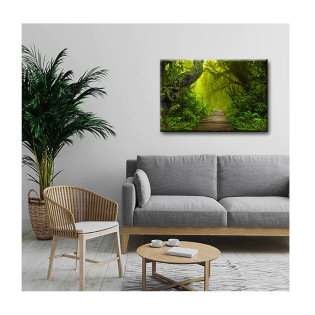 Quadro Paisagens e Natureza Coastal Borda Infinita 120 x 80 cm