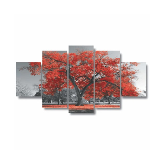 Quadros Decorativos Arvore Vida Botanico Sala Quarto Vermelho Quadros Decorativos Arvore Vida Botanico Sala Quarto Vermelho