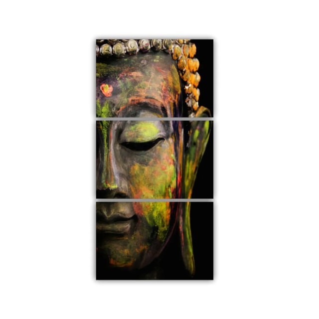 Quadros Decorativos Buddha - Buda 60x40