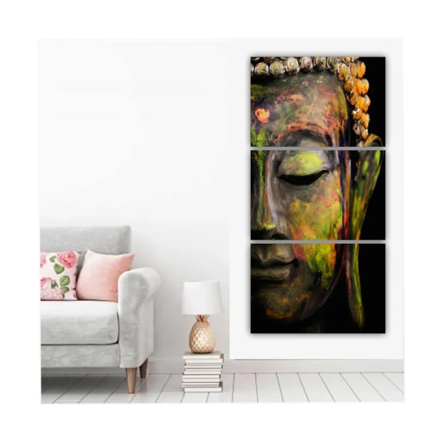 Quadros Decorativos Buddha - Buda 60x40