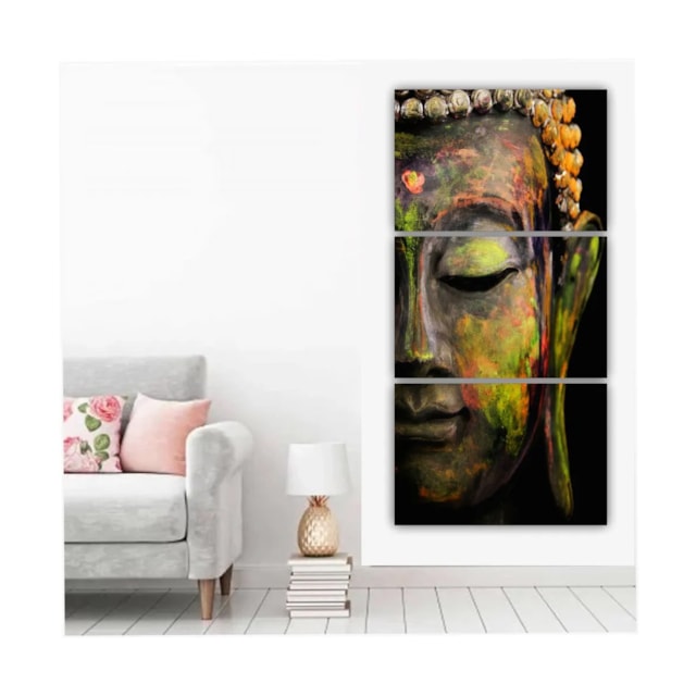 Quadros Decorativos Buddha - Buda 80x60