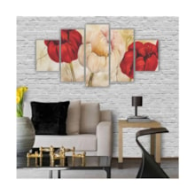 Quadros Decorativos Floral Flores Botões de Rosas