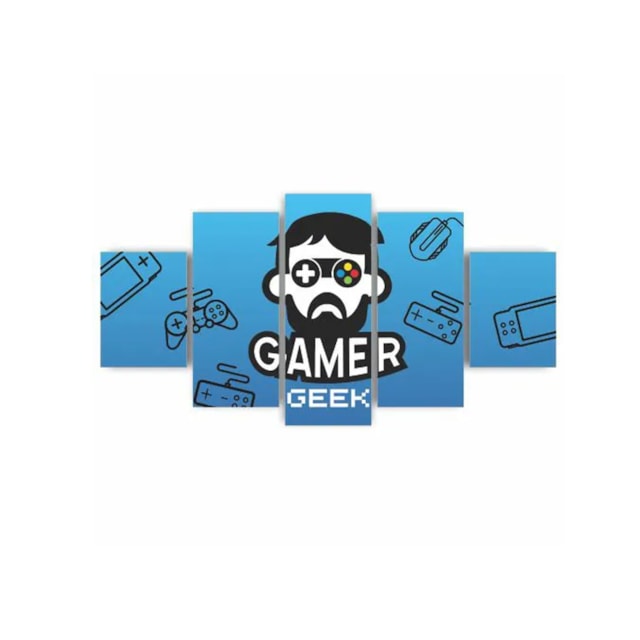 Quadros Decorativos MDF Gamer Geek Jogos Games Sala Quarto