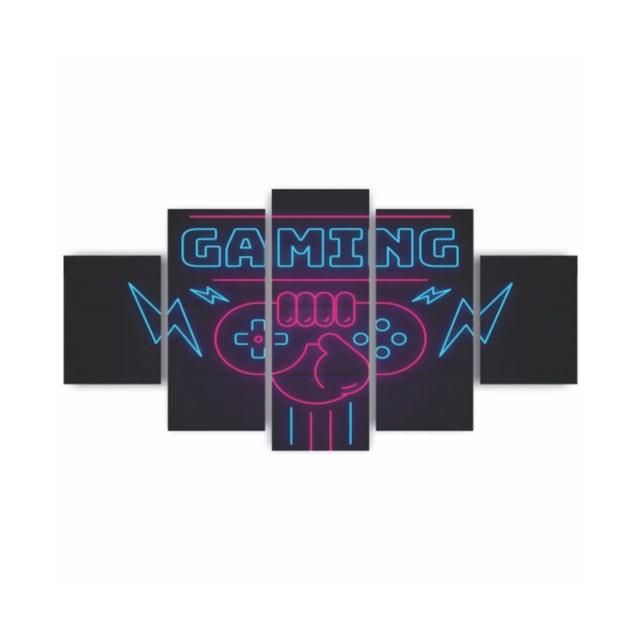 Quadros Decorativos MDF Gaming Hora do Jogo Gamer Sala Quarto Quadros Decorativos MDF Gaming Hora do Jogo Gamer Sala Quarto