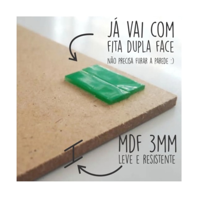 Quadros Decorativos MDF Kombi Laranja Surf