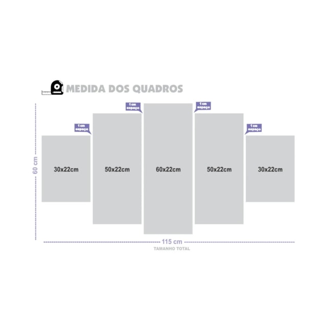 Quadros Decorativos MDF Santa Ceia Geometrico