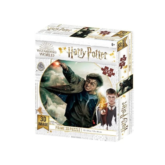 Quebra-Cabeça 3D 300PCS - BR1320 - Multikids BATTLE HARRY POTTER