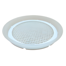 Ralo Branco de PVC 10cm com Protetor Redondo - PADOVA Ralo Branco de PVC 10cm com Protetor Redondo - PADOVA