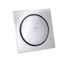 Ralo Click 15x15cm Quadrado - Bognar Ralo Click 15x15cm Quadrado - Bognar