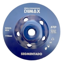 Rebolo Diamantada 115mm Segmentado - Dimax