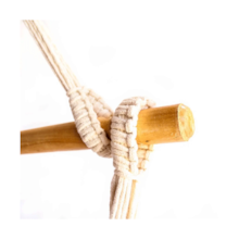 Rede Cadeira Trançada Bege Rede Cadeira Trançada Bege