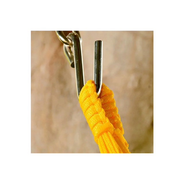 Rede de Dormir Camping Nylon Impermeavel Tarrafa Amarela Rede de Dormir Camping Nylon Impermeavel Tarrafa Amarela