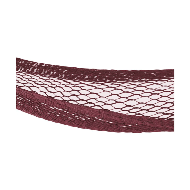 Rede de Dormir Camping Nylon Impermeável Vinho Rede de Dormir Camping Nylon Impermeável Vinho