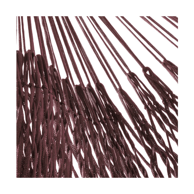 Rede de Dormir Camping Nylon Impermeável Vinho Rede de Dormir Camping Nylon Impermeável Vinho