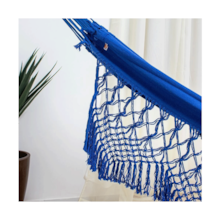 Rede de Dormir Casal Clone Azul Rede de Dormir Casal Clone Azul